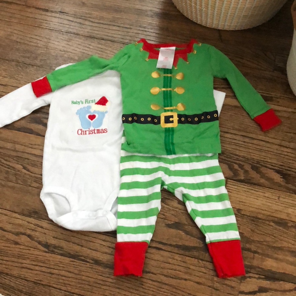 🎄🎄6-12mo 1st Christmas Set 🎄🎄